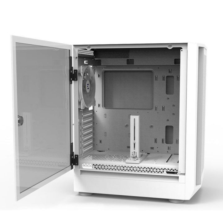 Kompiuterio korpusas su 4 RGB ventiliatoriais Zalman i6, baltas