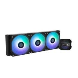 Skysčio aušinimo sistema procesoriui su adresuojamu RGB apšvietimu Zalman ALPHA2 A36, 360 mm, juoda