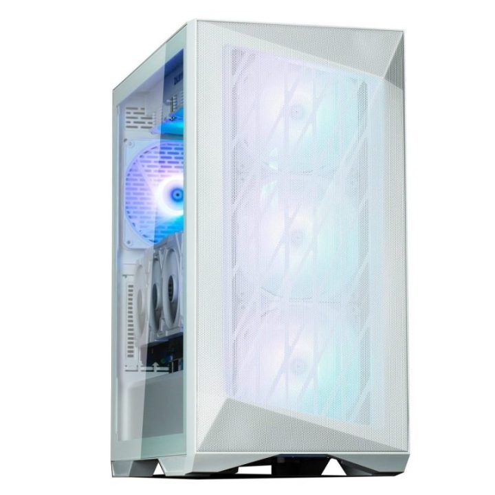 Kompiuterio korpusas su 4 ARGB ventiliatoriais Zalman Z9 Iceberg MS, baltas