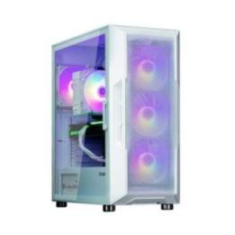 Kompiuterio korpusas su 4 ARGB ventiliatoriais Zalman I3 NEO, 120 mm, baltas