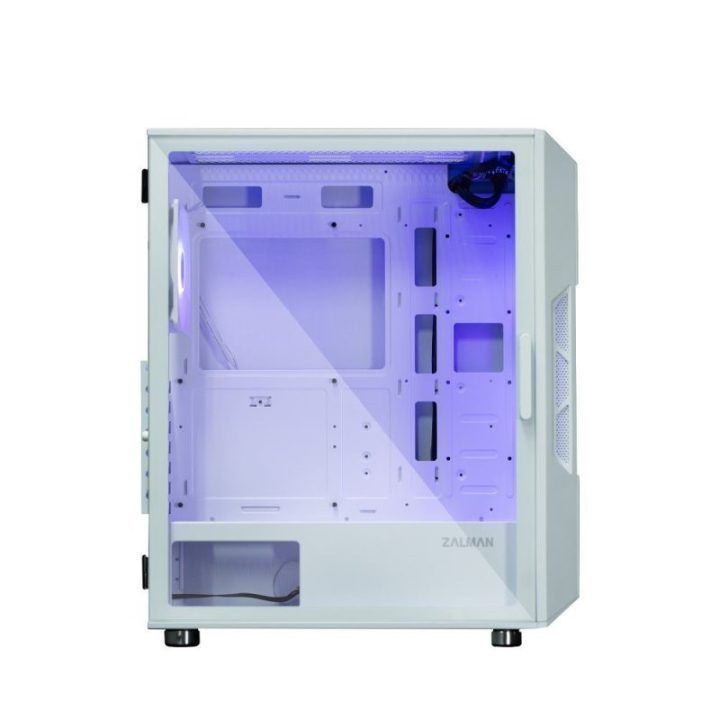 Kompiuterio korpusas su 4 ARGB ventiliatoriais Zalman I3 NEO, 120 mm, baltas