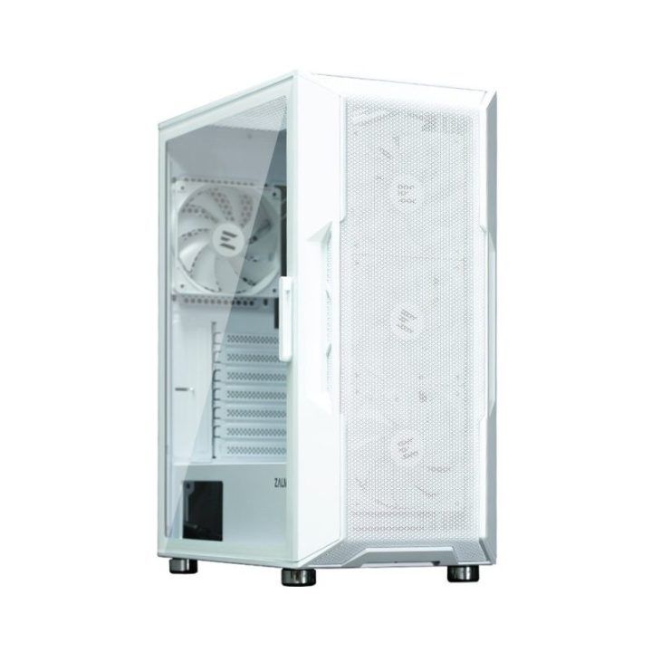 Kompiuterio korpusas su 4 ARGB ventiliatoriais Zalman I3 NEO, 120 mm, baltas