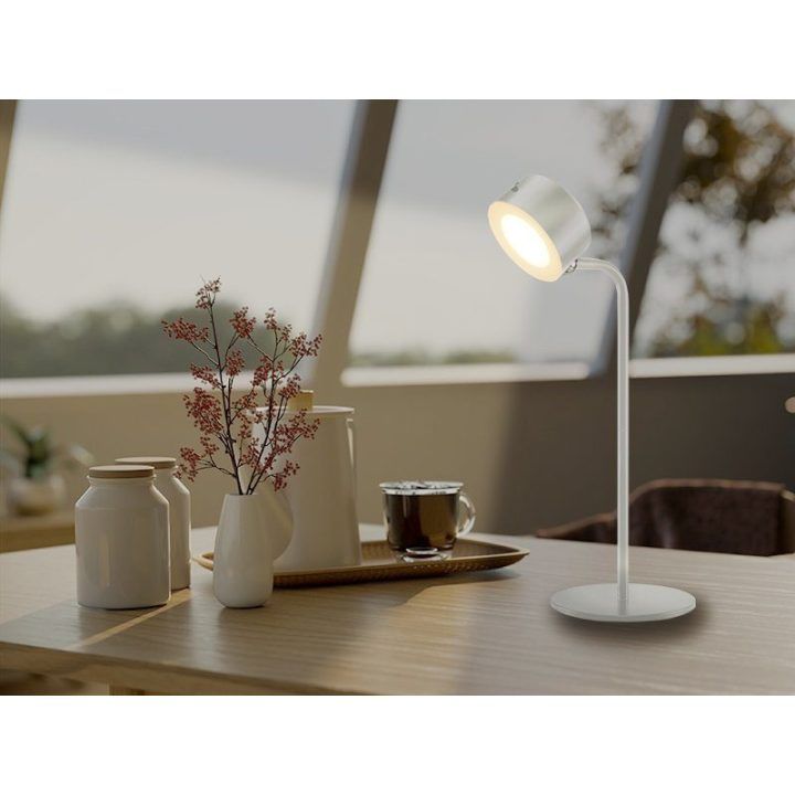 Įkraunama skaitymo lempa su jutikliniu jungikliu Beper P201UTP302, 2,3 W, 20 × 12 × 30 cm