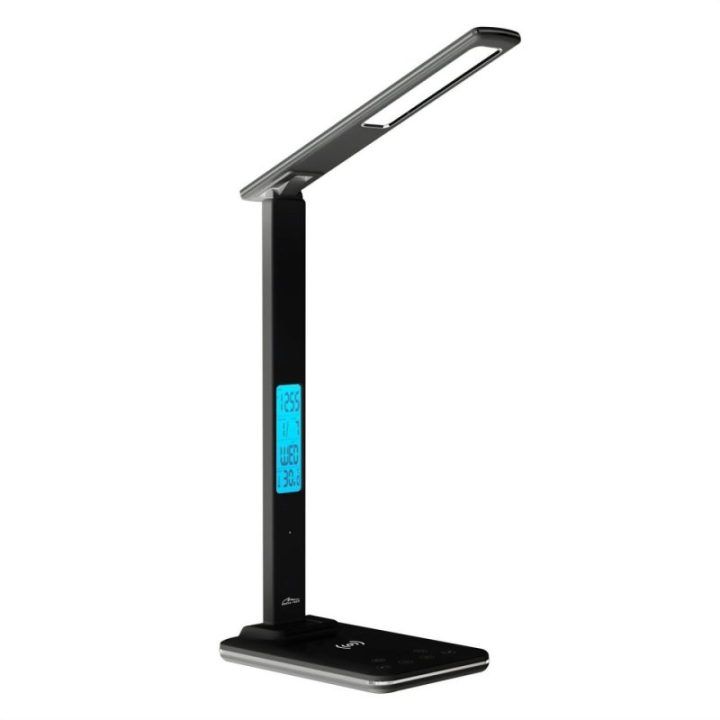 Stalinė LED lempa su belaidžiu įkrovikliu Media-Tech MT222K Leditou, 4 W, juoda