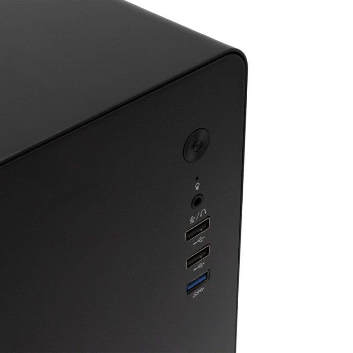 Kompiuterio korpusas ATX formato Sbox PCC-500, juodas