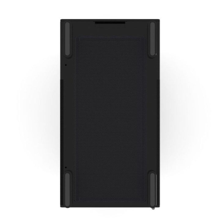 MATX formato mini bokšto kompiuterio korpusas su ARGB ventiliatoriumi Zalman P10, juodas