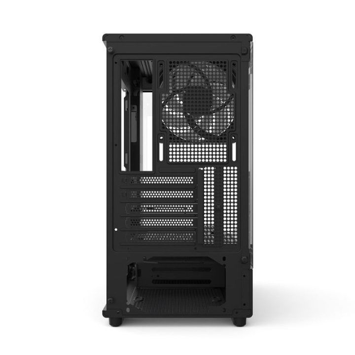 MATX formato mini bokšto kompiuterio korpusas su ARGB ventiliatoriumi Zalman P10, juodas