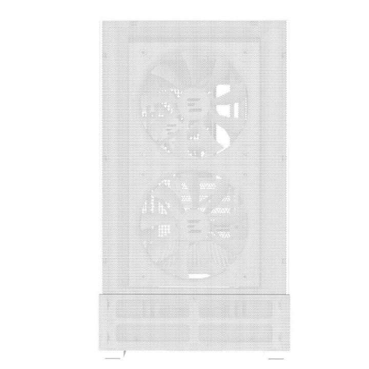 Kompiuterio korpusas su 3 ARGB ventiliatoriais Zalman P30 Air, 452 × 235 × 420 mm, baltas