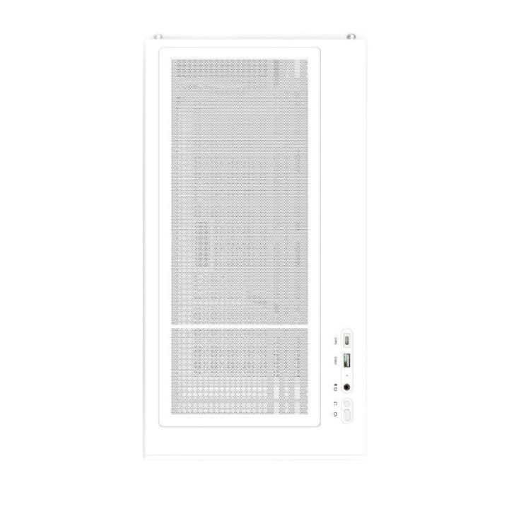 MATX mini bokšto kompiuterio korpusas Zalman P10, baltas