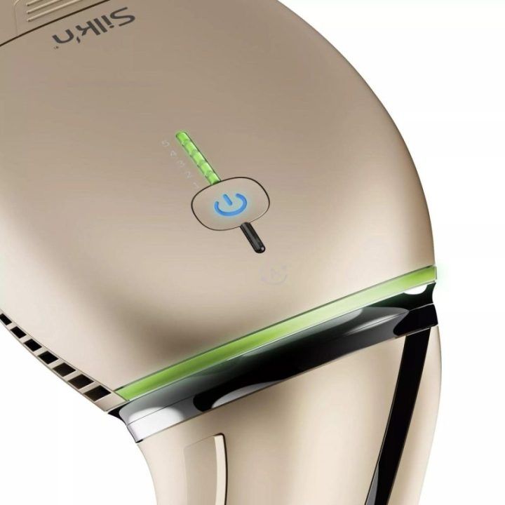 IPL epiliatorius su 360° pasukama galvute Silk’n 7, aukso spalvos