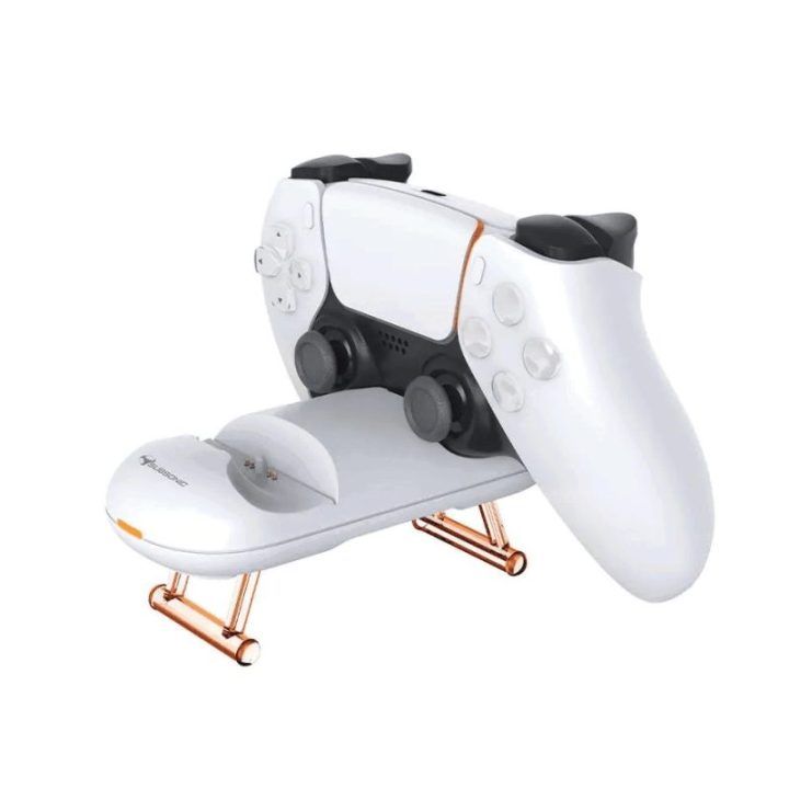 Valdiklių įkrovimo stotelė PS5 ir PS5 Slim Subsonic Duo Led Dock, 2 valdikliams
