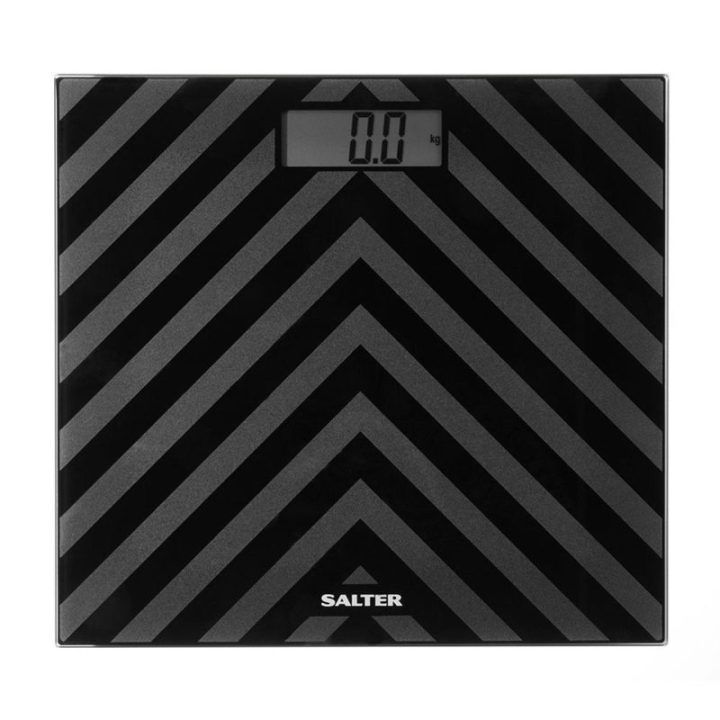 Skaitmeninės vonios svarstyklės Salter Chevron Two Tone, 180 kg, juodos