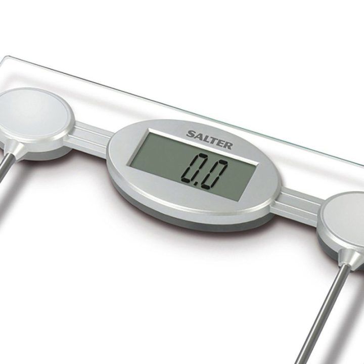 Skaitmeninės vonios svarstyklės Salter 9018S, 180 kg, sidabro spalvos