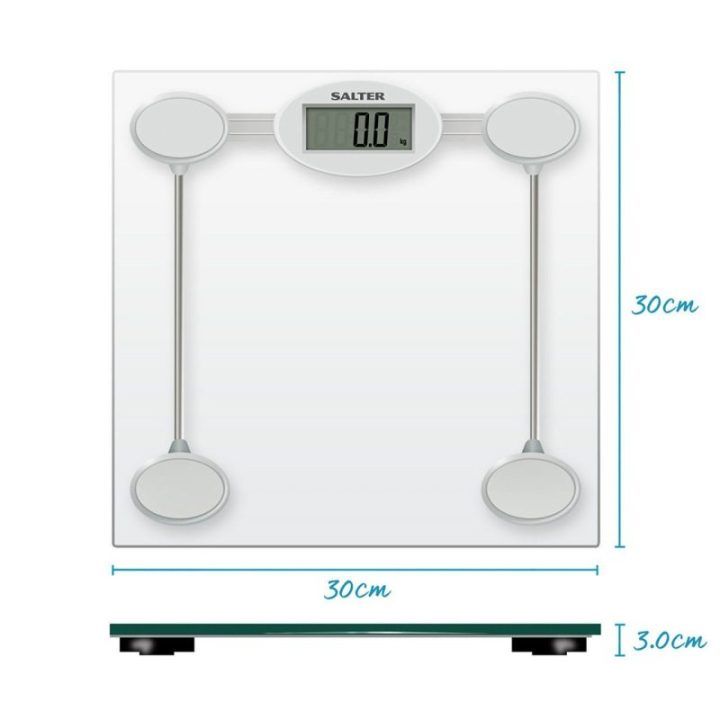 Skaitmeninės vonios svarstyklės Salter 9018S, 180 kg, sidabro spalvos