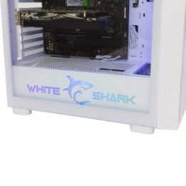 Kompiuterio korpusas su 4 RGB ventiliatoriais White Shark Warhead-3, 12 cm, baltas