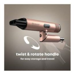 Plaukų džiovintuvas Revamp Dynamic Radiance x Shine, 1600 W, aukso spalvos