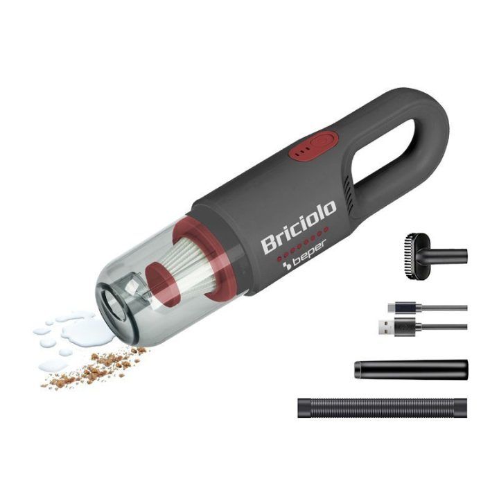 Kompaktiškas rankinis dulkių siurblys Beper P202ASP401, 400 ml