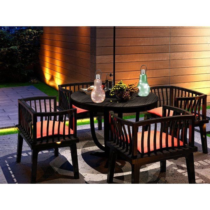 Saulės energija įkraunamų mini LED šviestuvų rinkinys Beper P207OUT001, 10 vnt