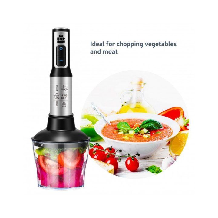Rankinis trintuvas su smulkintuvo ir plakimo priedais FORME FHB-1201, 1200 W