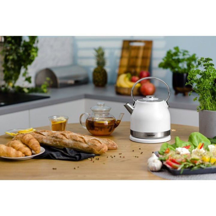 Elektrinis virdulys Zelmer ZCK7940, 1,5 l, 2200 W, balta
