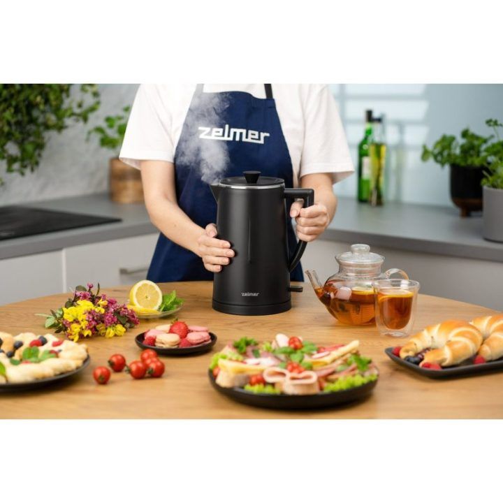 Elektrinis virdulys Zelmer ZCK8020B, 1500 W, 1,7 l, juodas