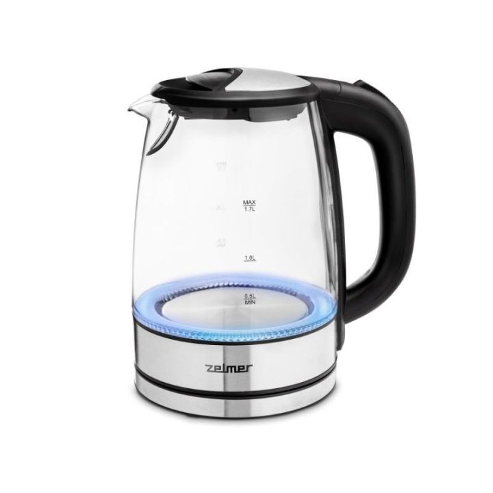 Elektrinis virdulys Zelmer ZCK8024, 1,7 l, 2200 W, sidabro spalvos