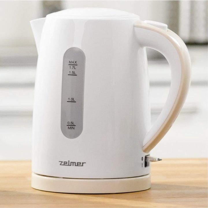 Elektrinis virdulys Zelmer ZCK7616I, 1,7 l, 2200 W, baltas