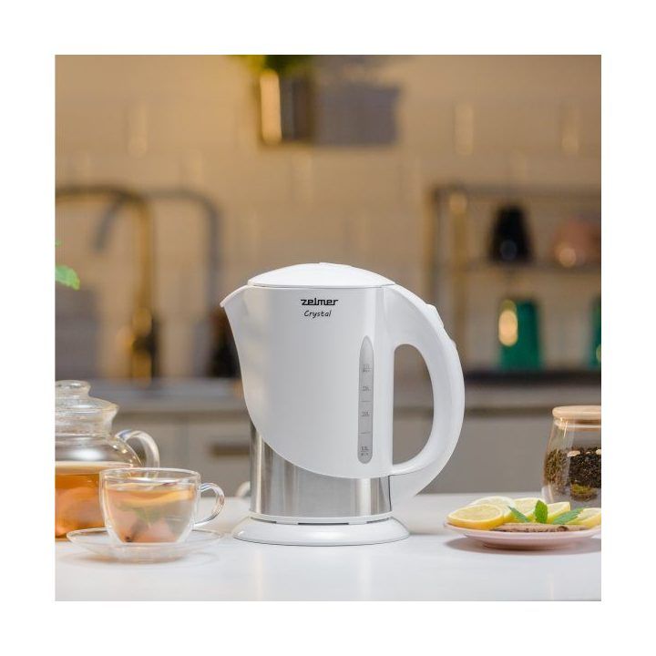 Elektrinis virdulys Zelmer ZCK7630W, 1,7 l, 1850–2200 W, baltas