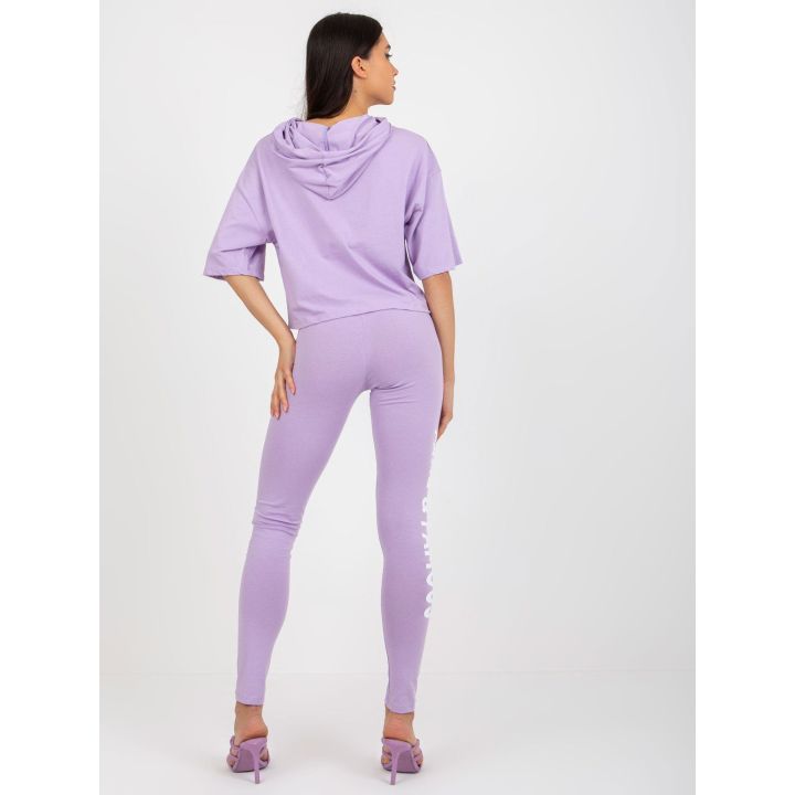 Šviesiai violetinės spalvos rinkinys