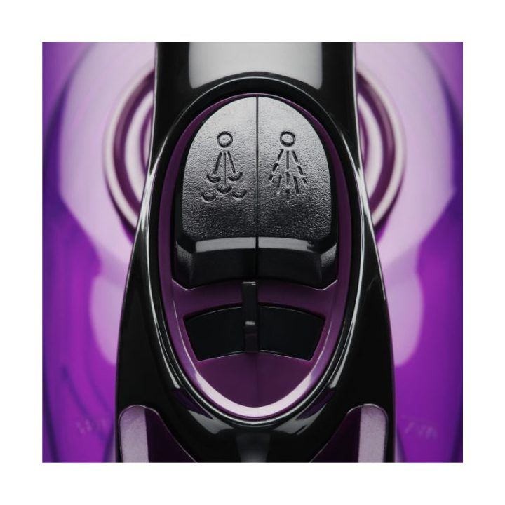 Garų lygintuvas su keramine pado plokšte Zelmer ZIR1515, 2400 W, violetinis