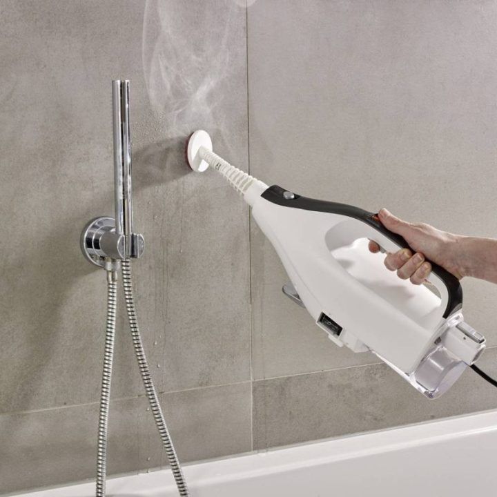 Garų šluota Severin SC 7145, 1400 W, 9 m, juoda su balta
