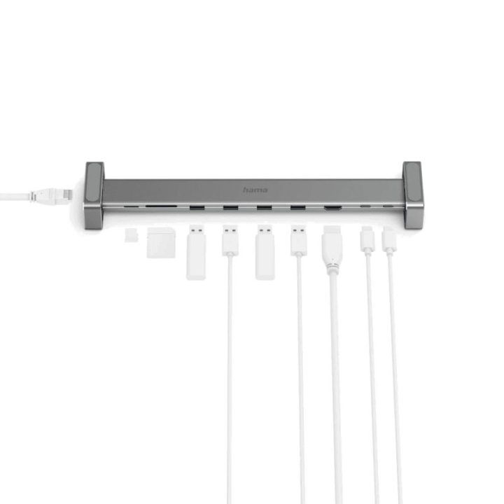 USB-C šakotuvas su 9 prievadais Hama