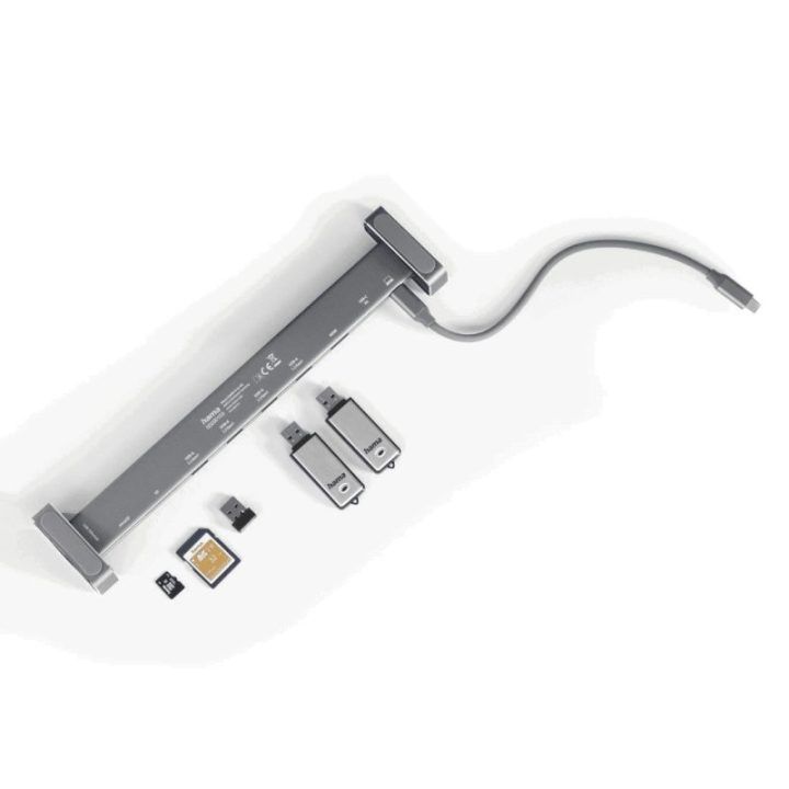 USB-C šakotuvas su 9 prievadais Hama
