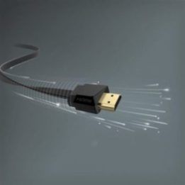 HDMI kabelis 4K raiškai su eterneto kanalu Hama Flexi-Slim, 1,5 m