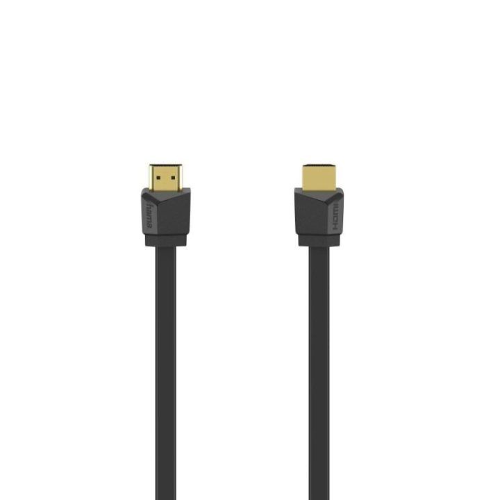 HDMI kabelis 4K raiškai su eterneto kanalu Hama Flexi-Slim, 1,5 m