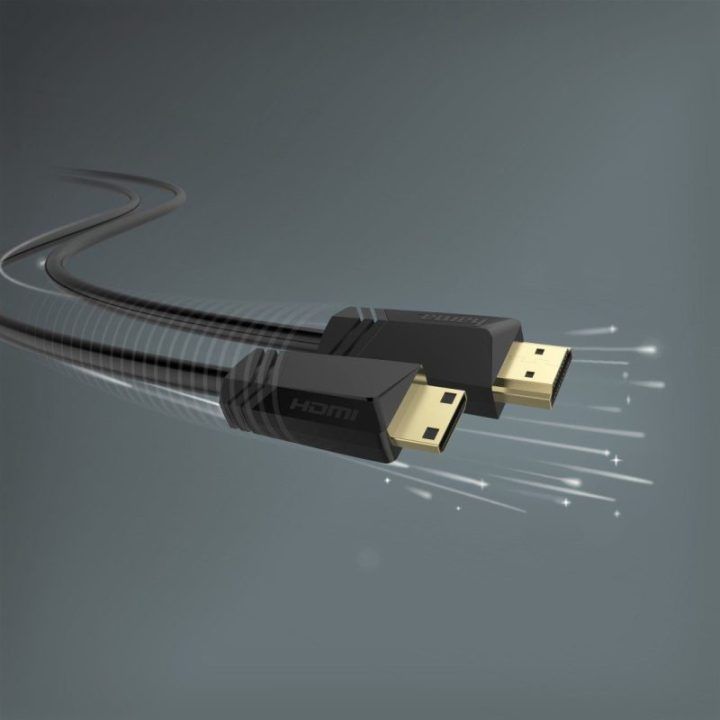 HDMI kabelis su HDMI Type-A ir Mini HDMI Type-C jungtimis, Ethernet Hama, 1,5 m