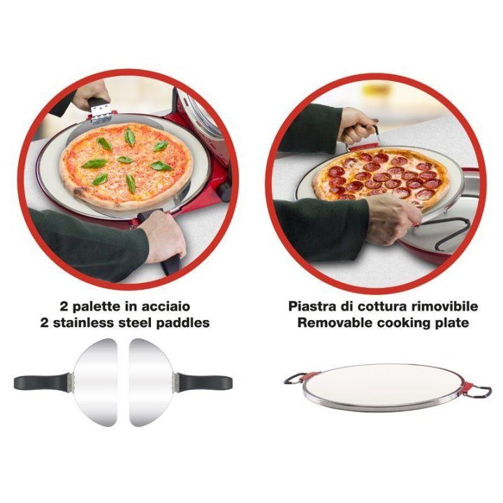 Picos krosnelė su akmens plokšte Beper P101CUD301, 31 cm