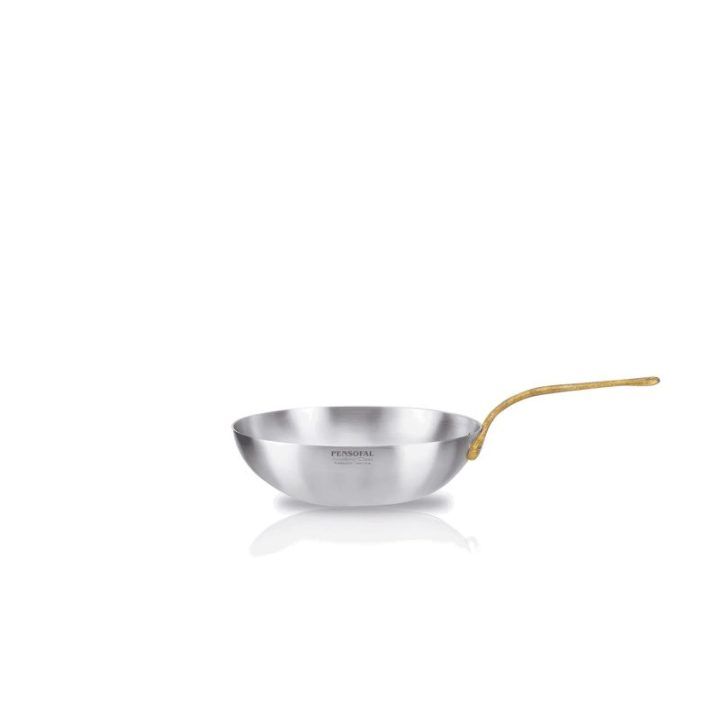Wok keptuvė su lieta žalvario rankena Pensofal Academy Class, 28 cm