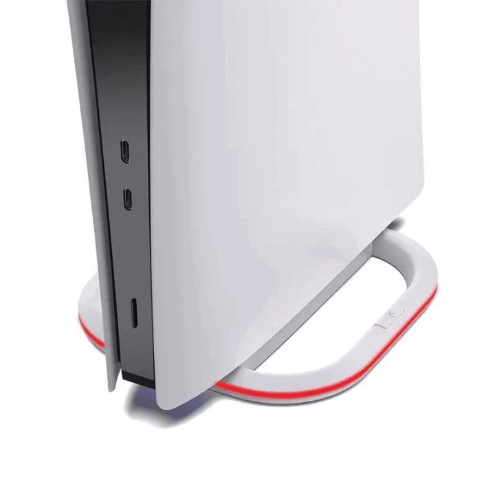Vertikalus PS5 ir PS5 Slim konsolių stovas su programuojamu RGB LED apšvietimu Subsonic SA5686
