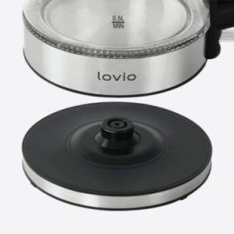 Stiklinis elektrinis virdulys Lovio LVGEK001