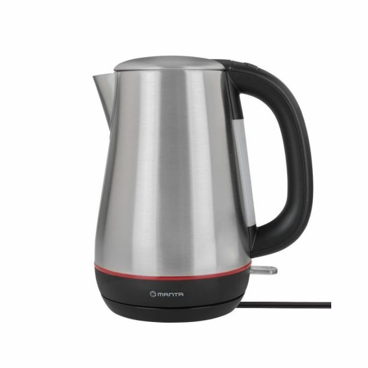 Elektrinis virdulys Manta KTL9410, 1,7 l, 2200 W, sidabro spalvos