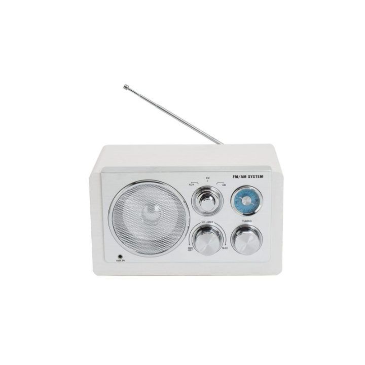 AM/FM analoginis radijas Denver TR-63, baltas