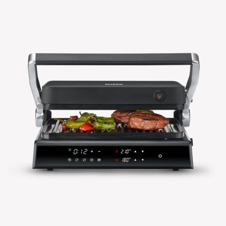 Kontaktinė kepsninė su 5 automatinėmis programomis Severin Comfort KG 2399