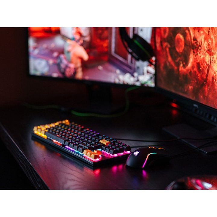 Žaidimų klaviatūros ir pelės rinkinys Tracer GameZone Hornet87, USB