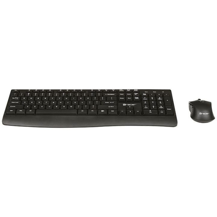 Klaviatūros ir pelės rinkinys Tracer Bartix II RF Nano, juodas