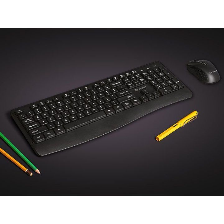 Klaviatūros ir pelės rinkinys Tracer Bartix II RF Nano, juodas
