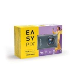 Skaitmeninis fotoaparatas Easypix V48 Pocket su 18× priartinimu, antracito spalvos