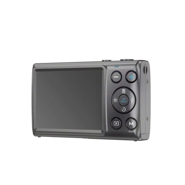 Skaitmeninis fotoaparatas Easypix V48 Pocket su 18× priartinimu, antracito spalvos