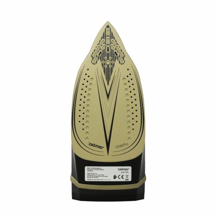 Garų lygintuvas su keraminiu padu Zelmer ZIR2620 Golden Glide, 2600 W, 280 ml