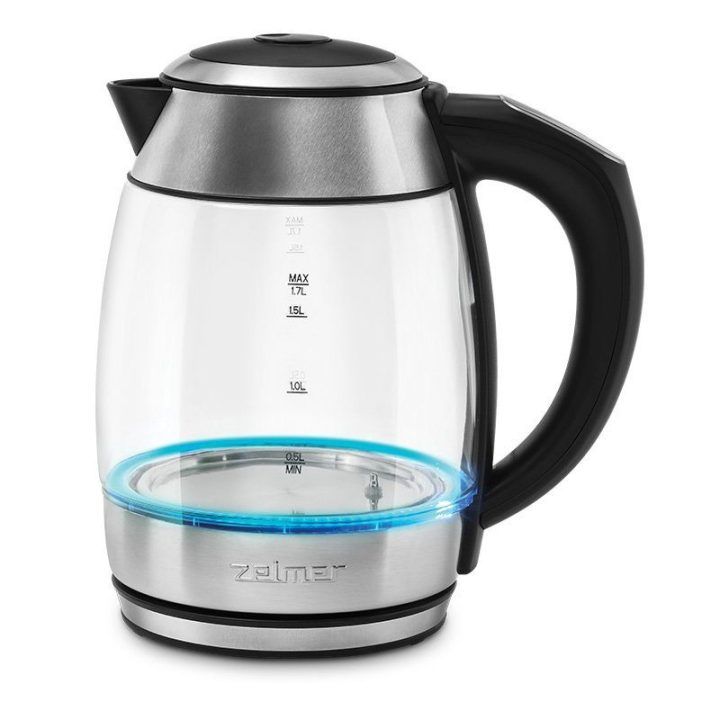 Elektrinis virdulys Zelmer ZCK8030, 1,7 l, sidabro spalvos